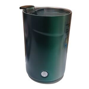 Starbucks Green Silver ombre gradient 12oz "Tall" Insulated Tumbler with Lid NWT